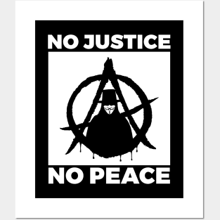 No Justice No Peace Posters and Art